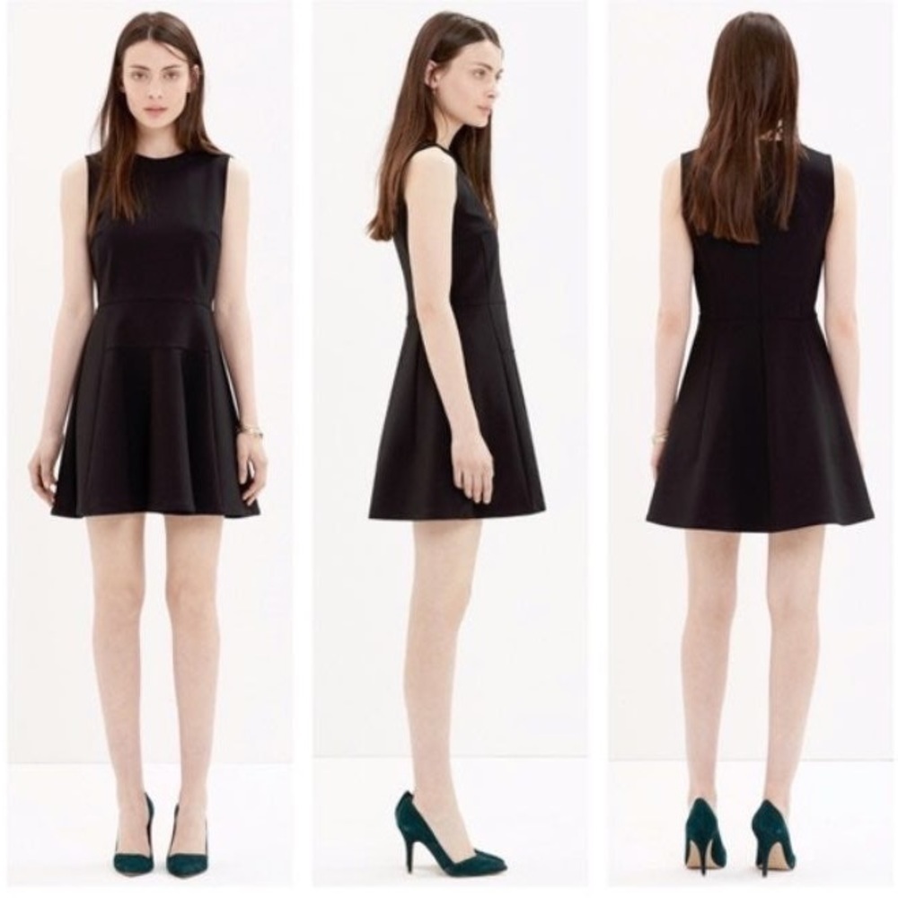 Black Madewell The Anywhere black skater dress- Size 0